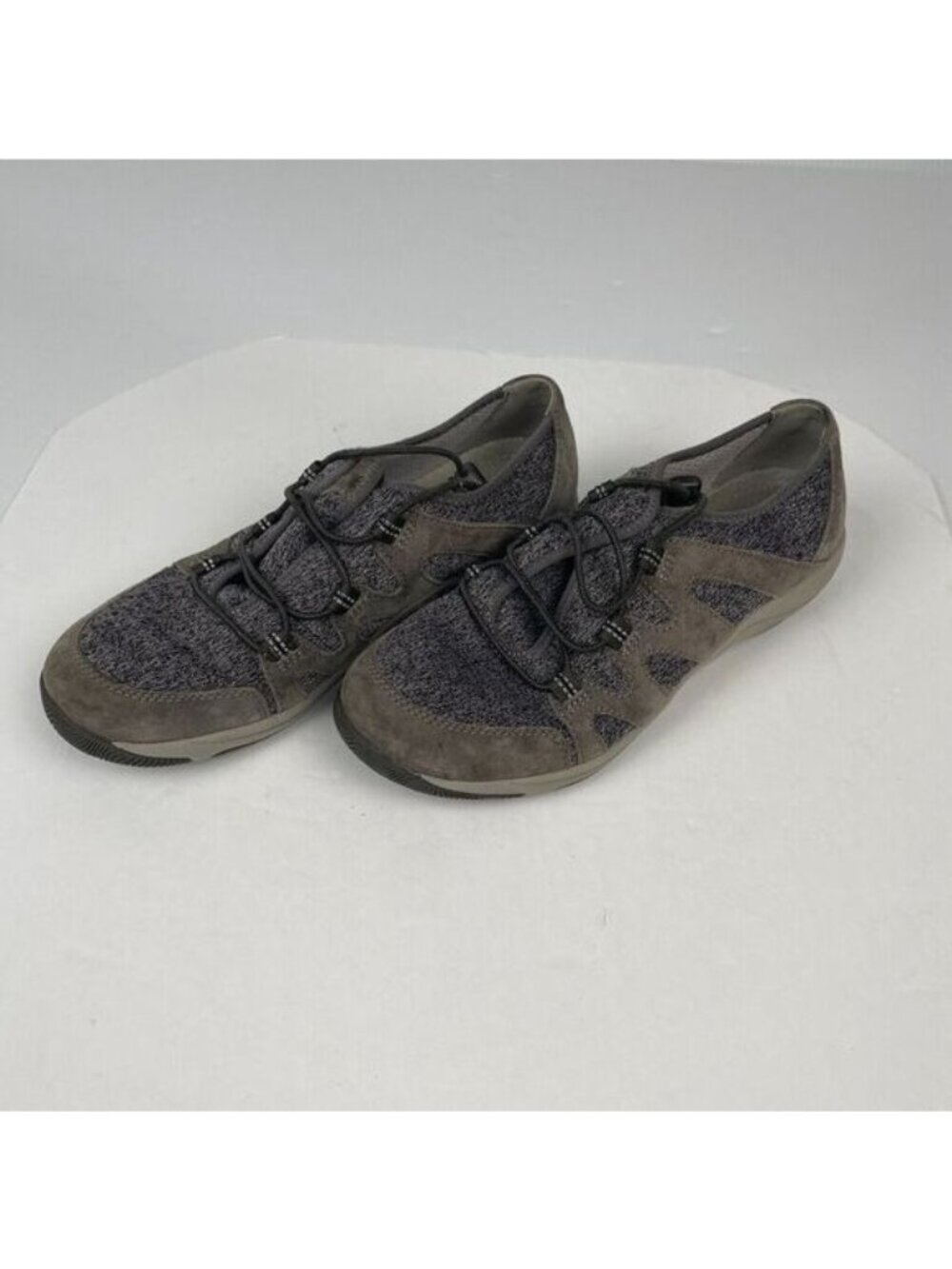 Dansko Women's Holland Suede Bungee Charcoal Grey Shoes, Size 39 US Size 8-8.5 - Picture 14 of 14